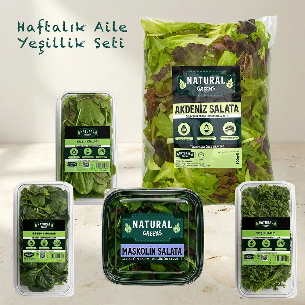 Şeflerin Tercihi Evinizde: NG Haftalık Yeşillik Seti ile Tanışın